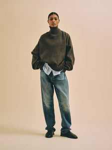 Isla Cropped Funnel Neck