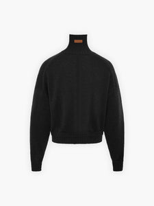 Isla Cropped Funnel Neck