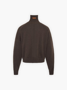 Isla Cropped Funnel Neck