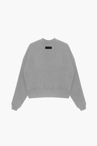 Enea Crop Sweater - Grey